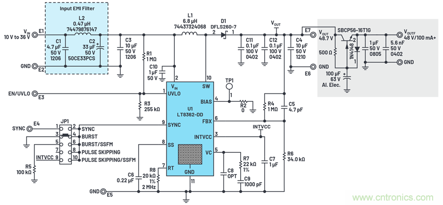 讓我們做一個超低噪聲、48 V、幻像麥克風電源怎么樣？