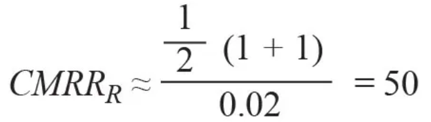 提高差分放大器的共模抑制比，電阻的選擇很關(guān)鍵