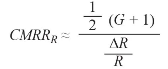 提高差分放大器的共模抑制比，電阻的選擇很關(guān)鍵