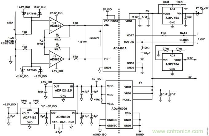 集成隔離式電源、用于太陽能光伏轉(zhuǎn)換器的完全隔離式電流檢測電路