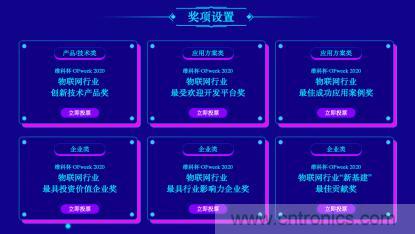 投票開(kāi)始啦！&ldquo;&lsquo;維科杯&rsquo;2020（第五屆）中國(guó)物聯(lián)網(wǎng)行業(yè)年度評(píng)選&rdquo;大獎(jiǎng)將花落誰(shuí)家？