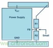 如何使用電源設計中的分壓器調節(jié)輸出電壓？