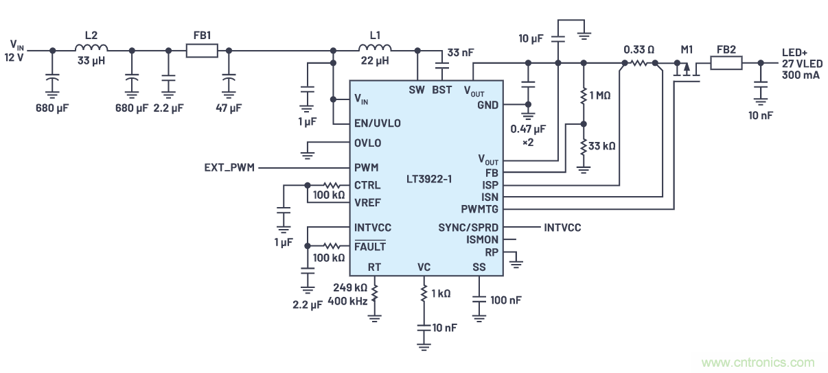 如何抑制來自開關(guān)電源的復(fù)雜的FM頻段傳導(dǎo)輻射？