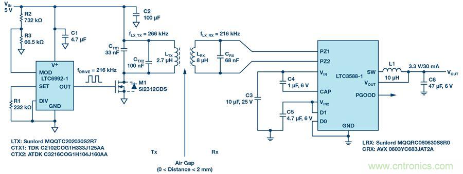 沒有電池的應(yīng)用，是否可以采用無線供電？