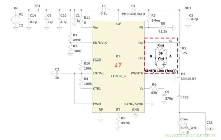 玩轉(zhuǎn)LTspice丨生成LED驅(qū)動器的波德圖，你學(xué)會了沒？