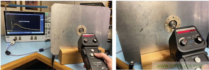 如何使用示波器檢驗(yàn)ESD仿真器？