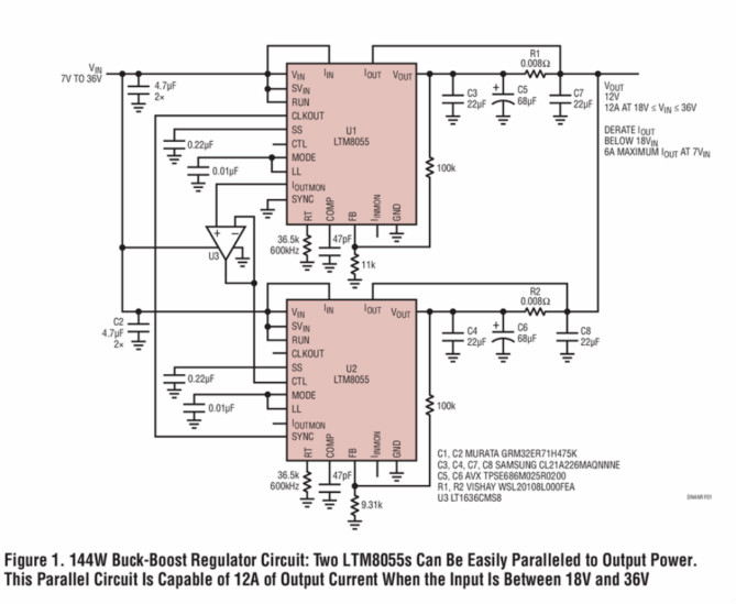 助你輕松并聯(lián)增加輸出功率，這款&mu;Module穩(wěn)壓器你愛(ài)了沒(méi)？