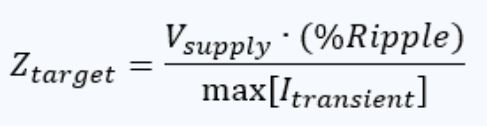 如何確定目標阻抗以實現(xiàn)電源完整性？