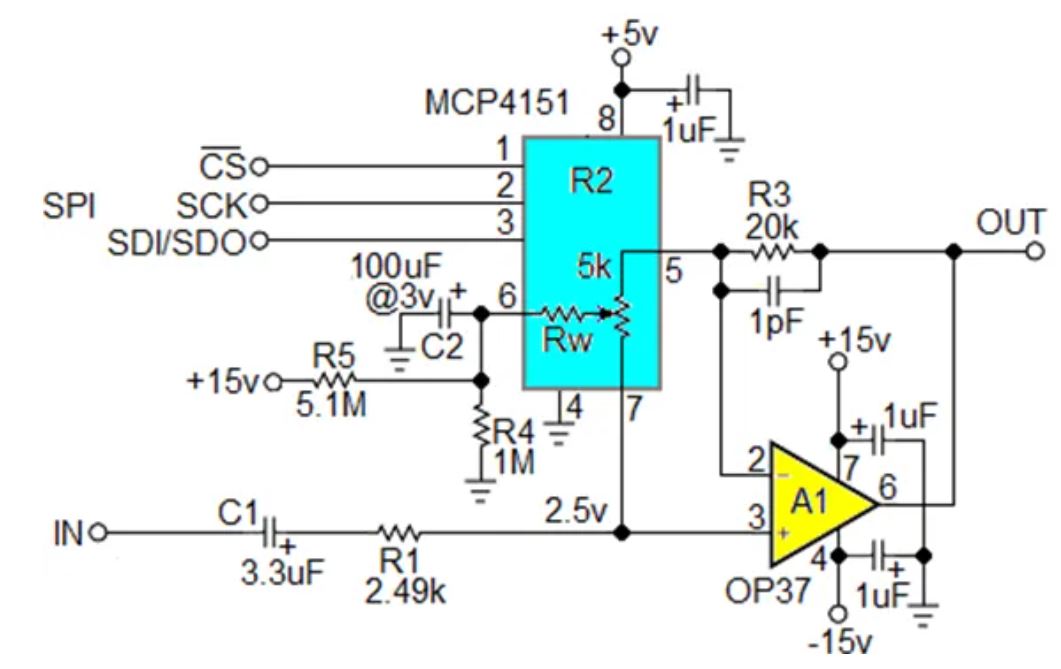 數(shù)字電位器能否代替電路中的機械電位器？