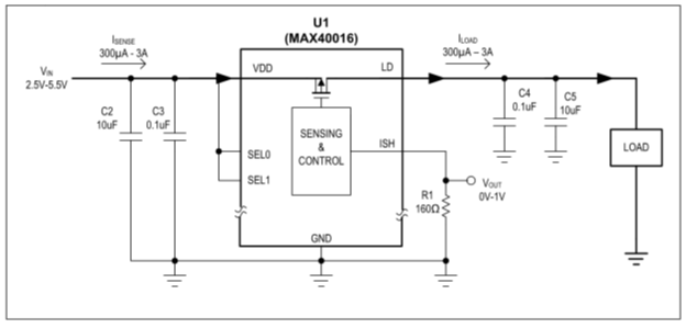 擴(kuò)大40年期電源電壓范圍，從<300uA到3A無(wú)電阻電流檢測(cè)解決方案