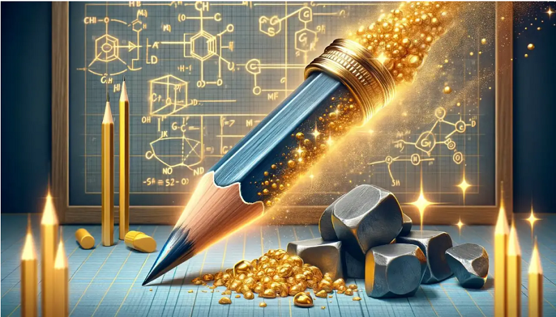 按特定順序堆疊5層石墨烯，鉛筆芯巧變電子“黃金”