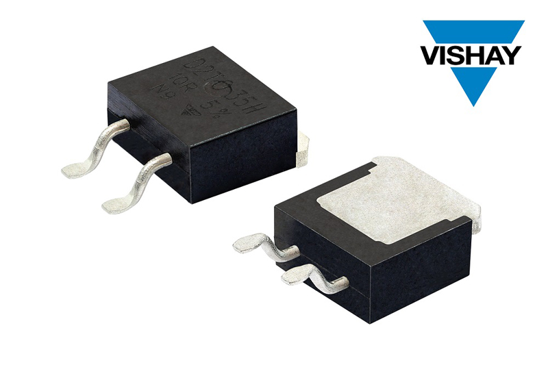 Vishay推出采用TO-263封裝新款SMD厚膜功率電阻增強(qiáng)瞬態(tài)脈沖保護(hù)能力